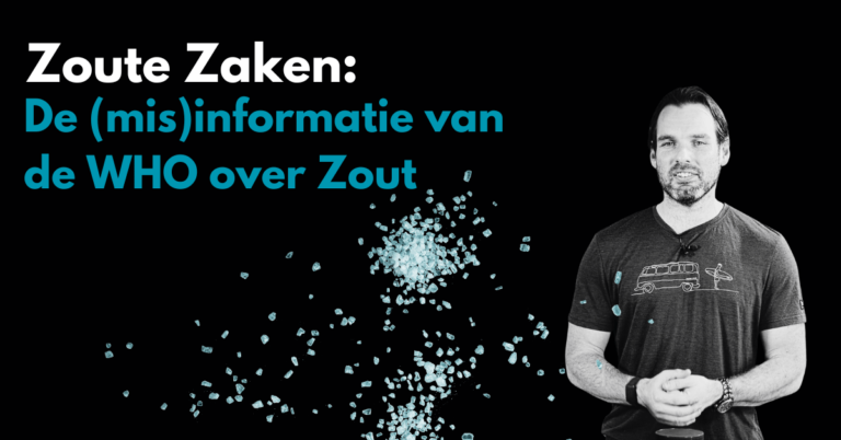 De (mis)informatie van de WHO over zout