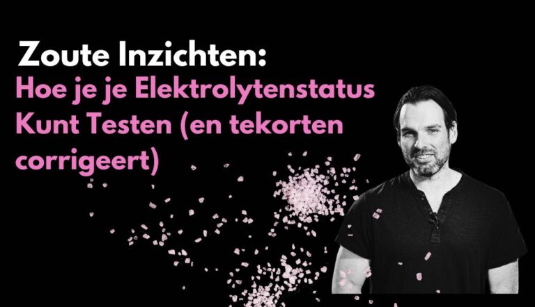Hoe je je Elektrolytenstatus Kunt Testen (en Hoe je Tekorten Corrigeert)