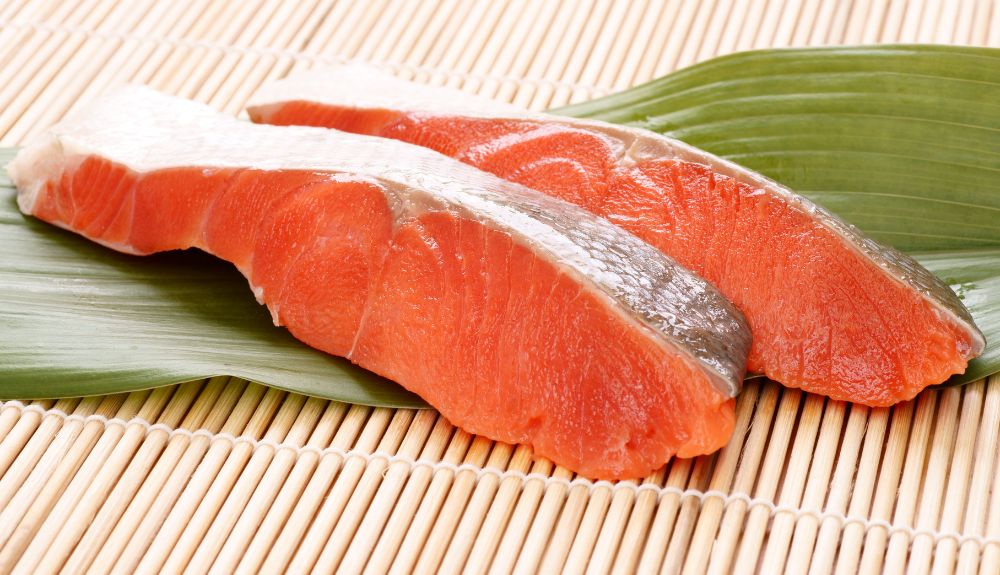 Zalm is een goede bron van kalium
